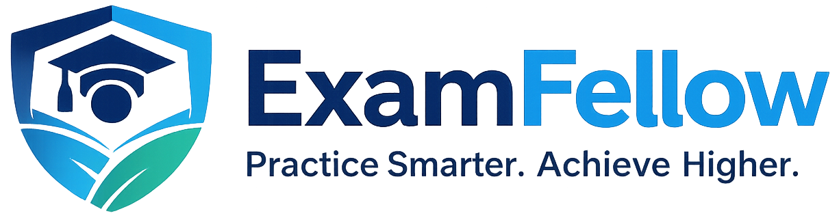 ExamFellow logo – Certification Practice Tests and Exam Preparation